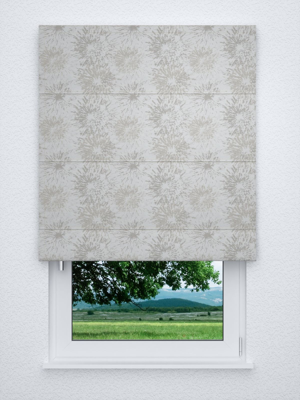 Raffrollo classic in beige